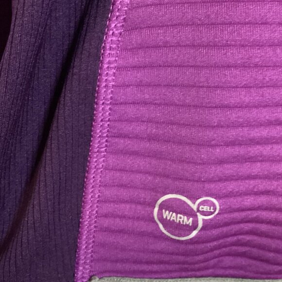 Puma Sport Lifestyle Women's Long Sleeve Layering Top Quarter Zip Size M Jogging - Picture 8 of 11